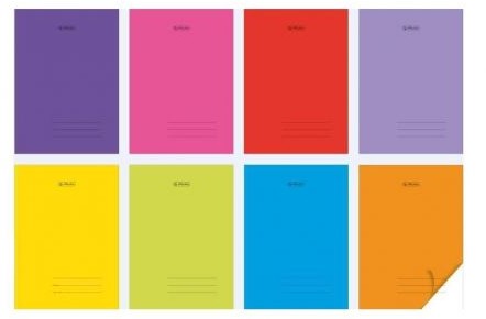 Herlitz Zeszyt A5 60 kartek w linie, Transparent Colors, mix kolorów