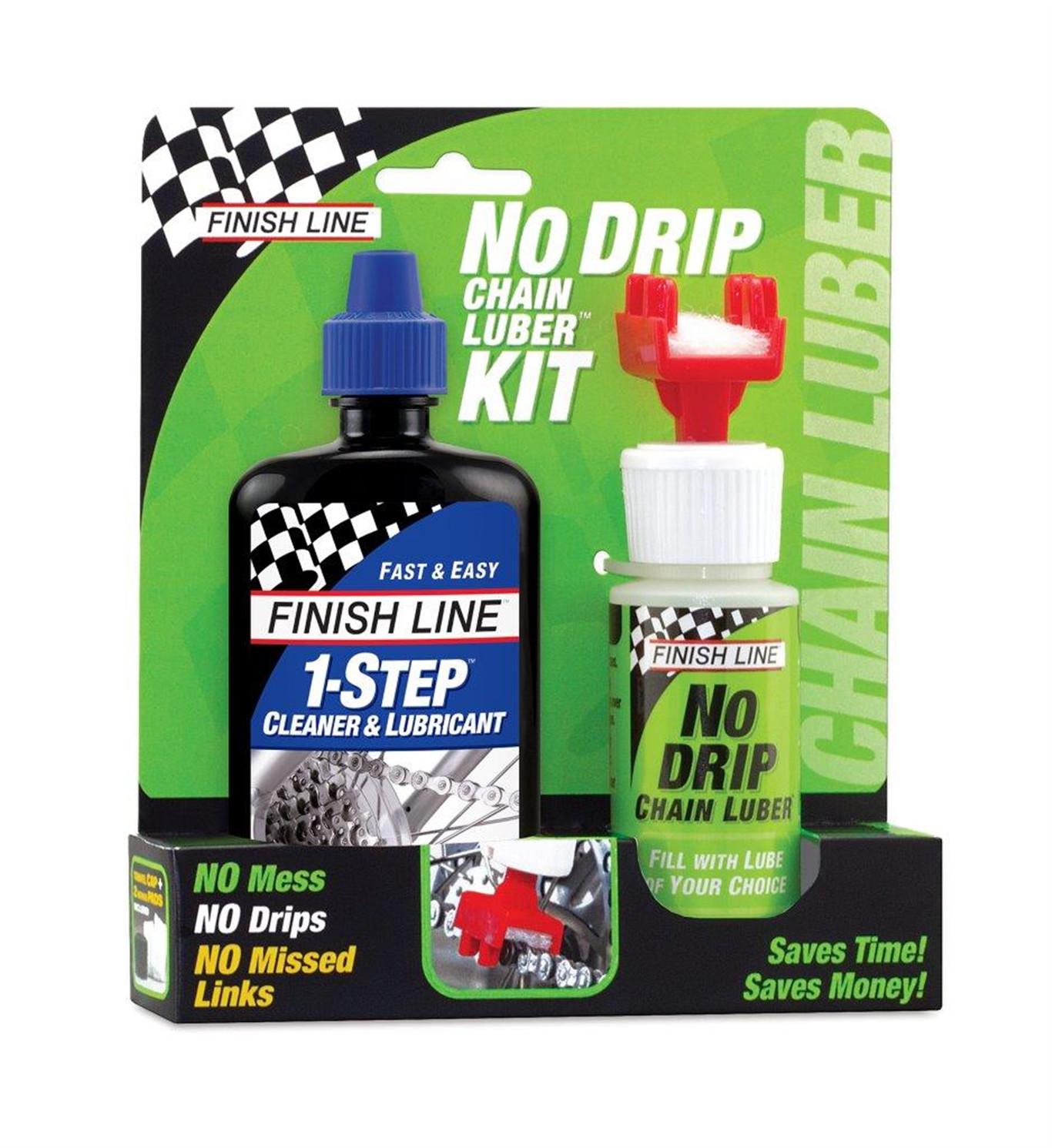 FINISH LINE Aplikator 1-Step + No Drip / Opakowanie: 120 ml