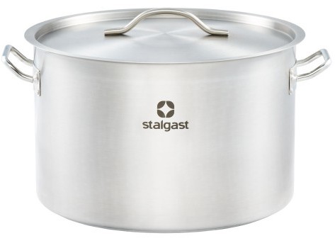 Stalgast PP1 Garnek średni d 450 mm 57,3 l z pokrywką | 12455 12455