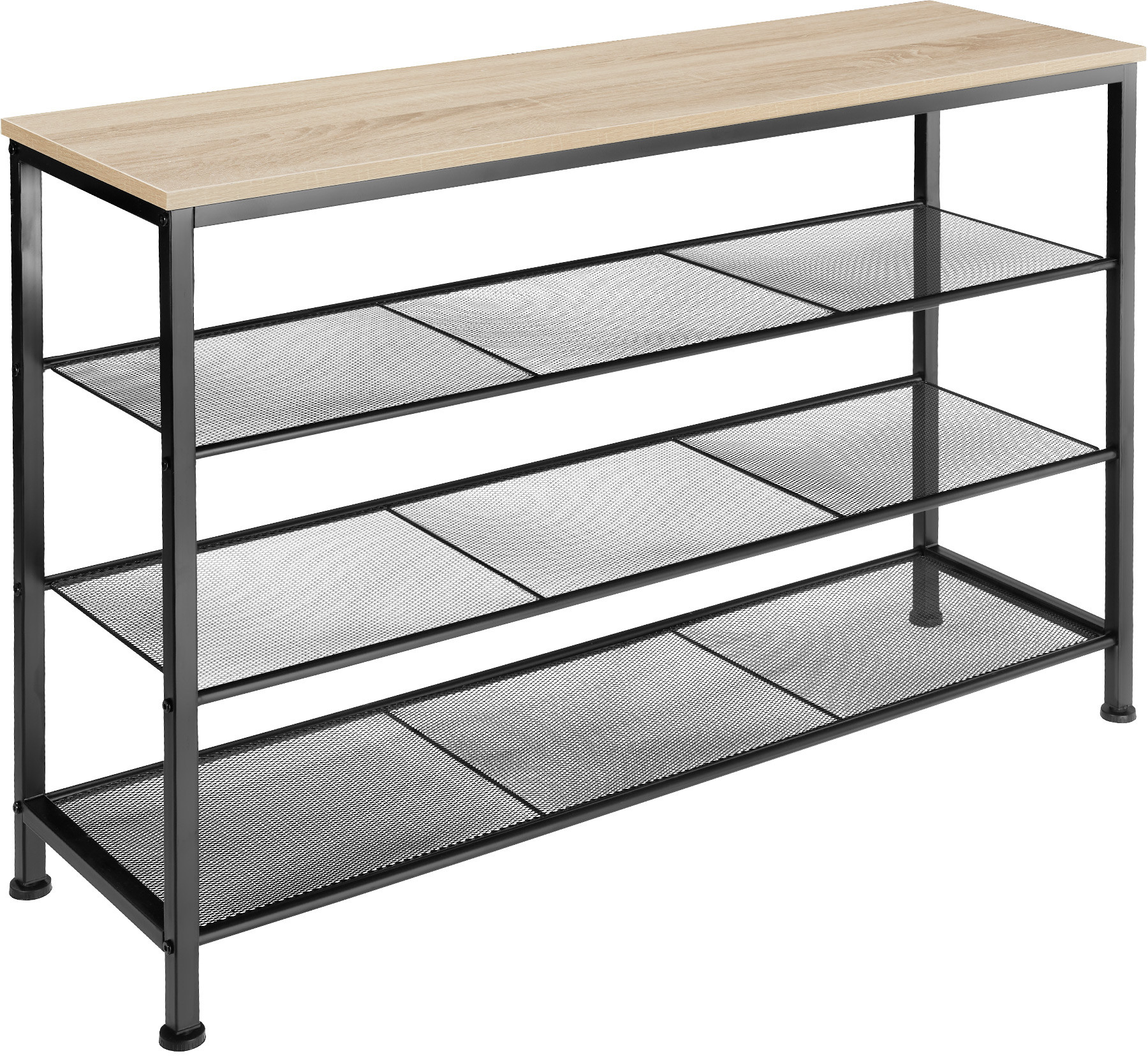 tectake Regał na buty Portsmouth - industrialny jasny 404288