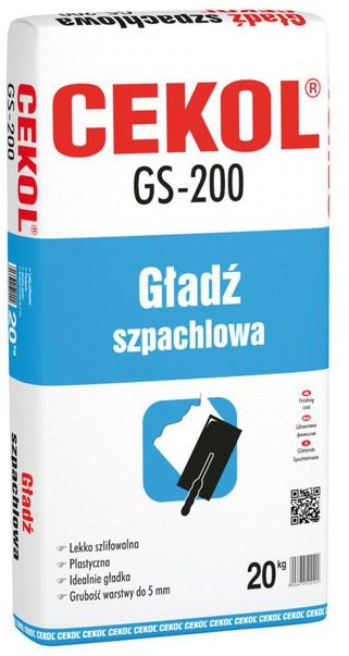 Cekol Gładź szpachlowa SZPACHLOWA GS-200