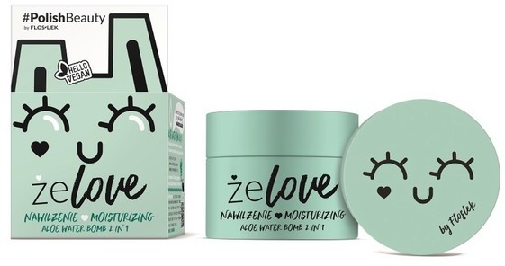 Flos Lek Flos Lek ŻELove Water Bomb 2w1 Aloe Żel do pielęgnacji twarzy z aloesem
