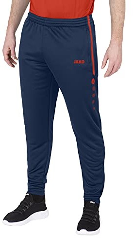 JAKO JAKO dziecięce spodnie treningowe Active, granatowe/flame, 116, 8495 8495