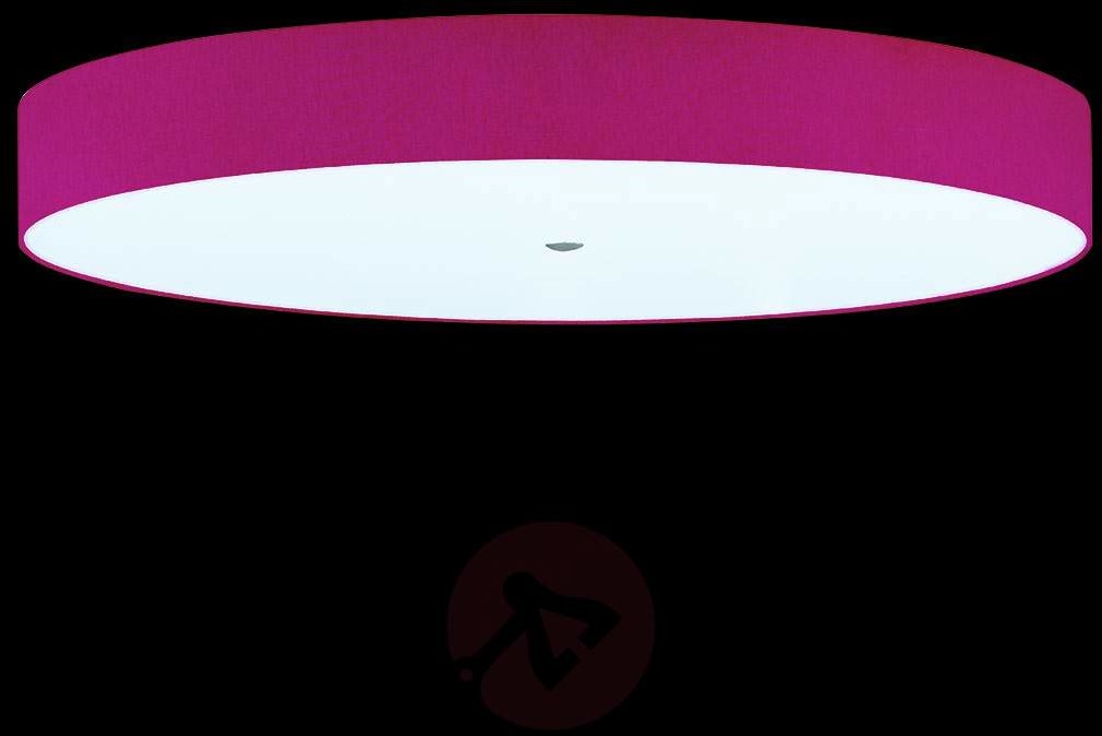 Hufnagel Modna, prosta lampa sufitowa ALEA, rubinowa