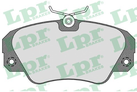LPR Klocki hamulcowe - komplet 05P449