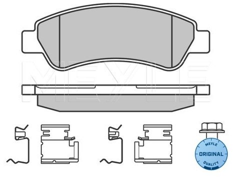 Wulf Gaertner Autoparts Zestaw klocków hamulcowych, hamulce tarczowe Wulf Gaertner Autoparts 025 244 6519