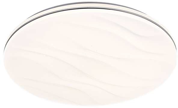 Polux Plafon LAMPA sufitowa DESERT 310804 okrągła OPRAWA metalowa LED 48W 2700-6500K biała 310804