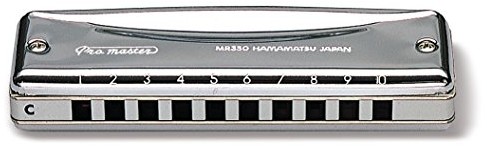 Suzuki SUZUKI Promaster mr350 °F Srebrny f 10 otwory harmonijka MR350F