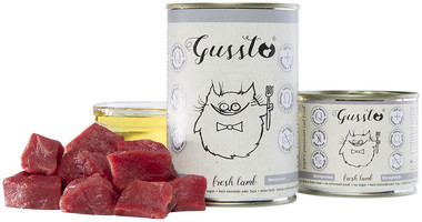 Gussto Gussto Fresh Lamb Mokra Karma z jagnięciną 400g