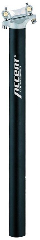 Accent Wspornik siodła SP-428 27,2mm/350mm czarny piaskowany