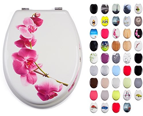 MSV Deska sedesowa  z płyty MDF, biały, 30 x 20 x 15 cm 140945