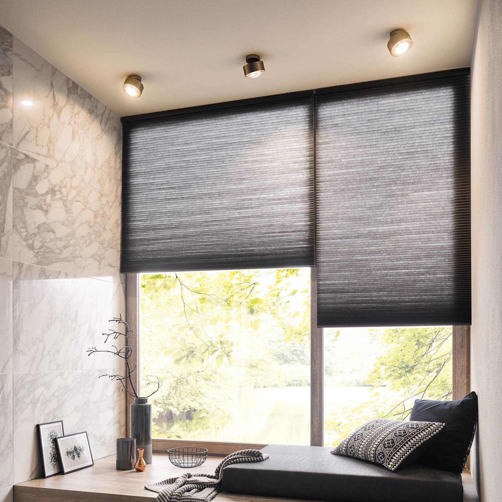Top Light Puk Maxx Move spot LED, soczewka, nikiel matowy
