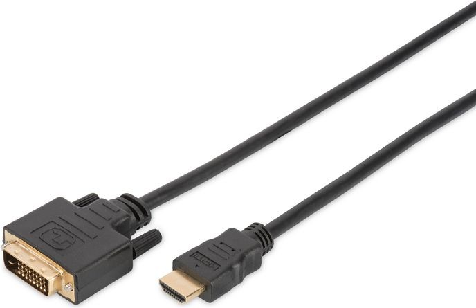 Digitus Kabel HDMI DVI-D 2m czarny DB-330300-020-S DB-330300-020-S