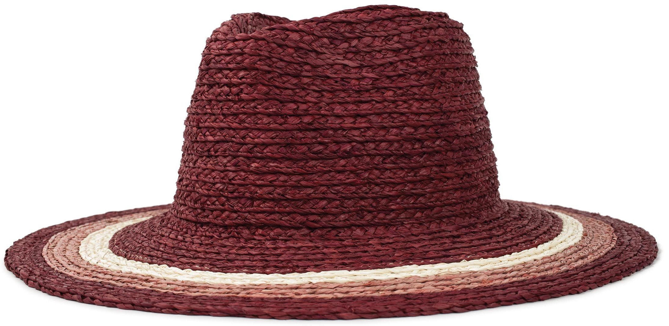 Brixton kapelusz damski HAMPTON FEDORA Red/Blush/Tan