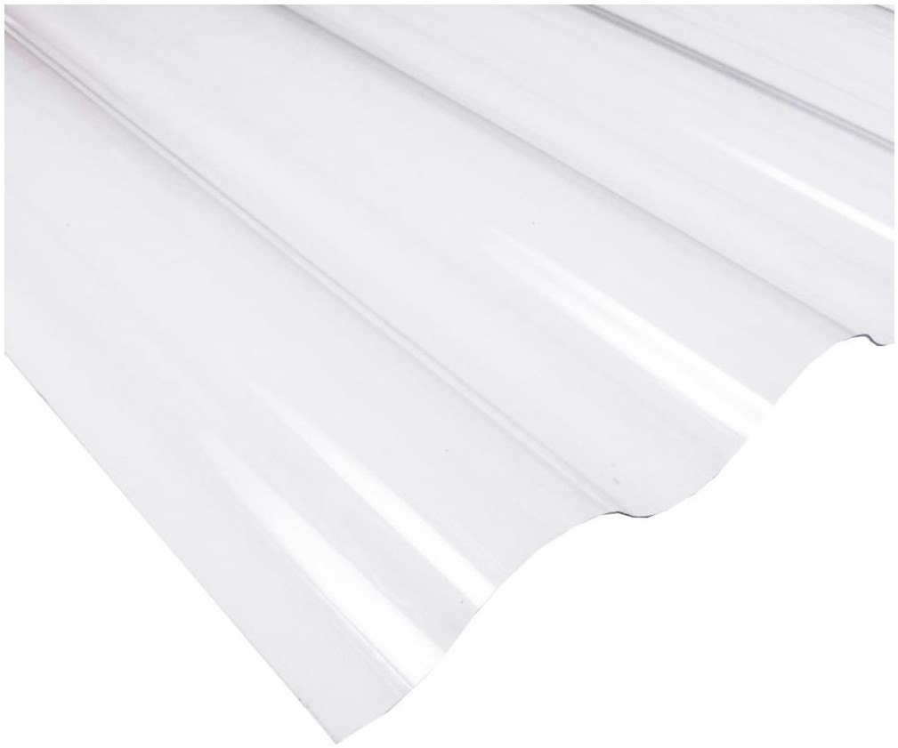 Płyta falista PVC Przezroczysta 200 x 90 cm