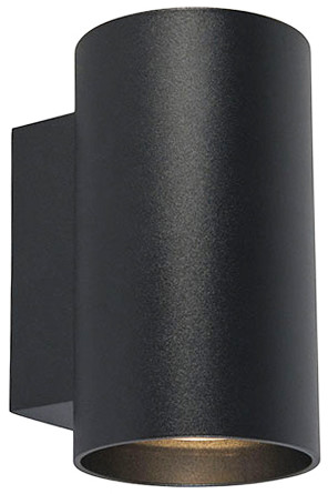 QAZQA Inteligentna designerska lampa ścienna czarna z WiFi GU10 - Sandy