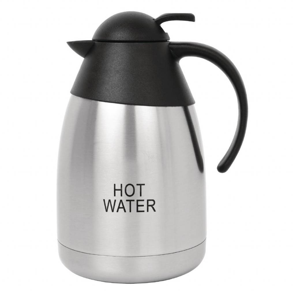 Olympia Dzbanek izolowany z napisem Hot water | 1,5L DL162