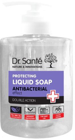 Elfa Pharm Dr Sante ochronne mydło antybakteryjne w płynie z drzewem herbacianym i lawendą 500 ml 7081368