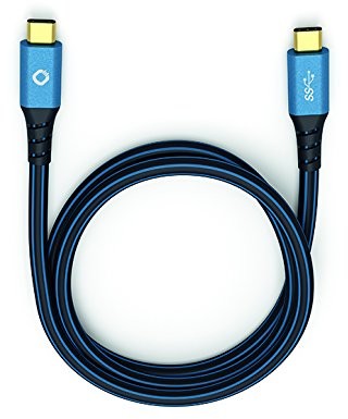Oehlbach OEHLBACH d1 °C9320 Plus USB czarny/niebieski D1C9350