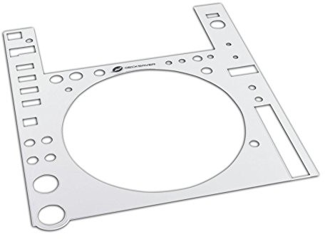 Decksaver DS-pcfp CDJ2000 Cover/Faceplate do Pioneer CDJ2000 TRANSPARENT