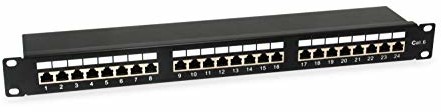 Equip Panel krosowy 24x RJ45 Cat6 19