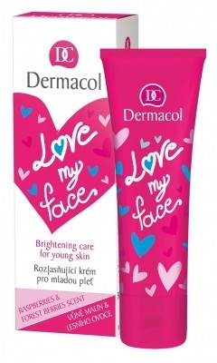 Dermacol Love My Face Brightening Care krem do twarzy na dzień 50 ml dla kobiet