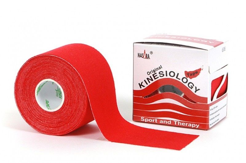 Tape Nasara Oryginalne Plastry Kinesiology CZERWONY (Nasara) 8809095690750