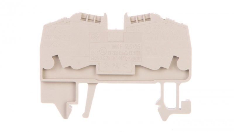 Geberit hager polo szynowa samozaciskowa 2,5mm2 szara KYA02LH KYA02LH