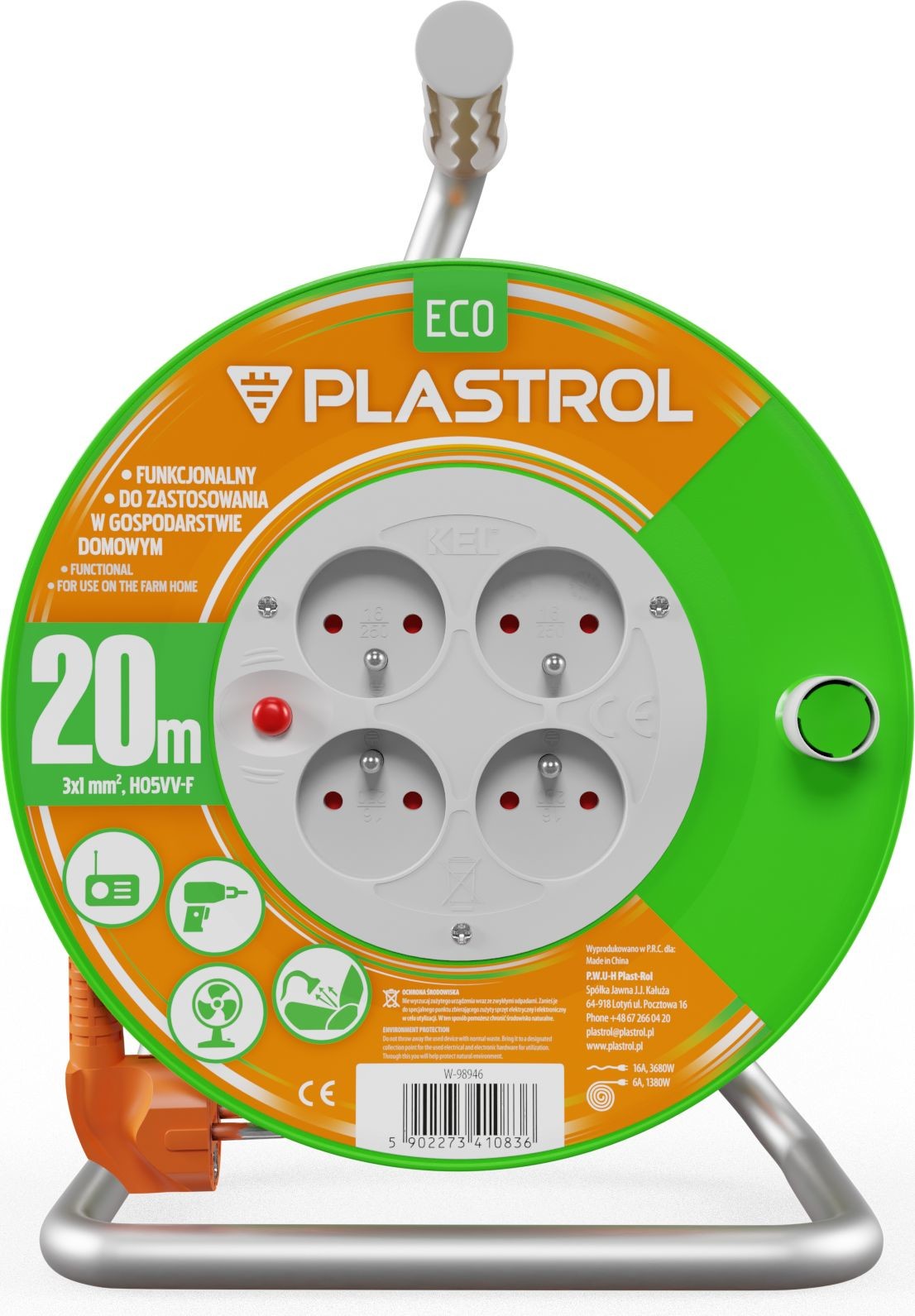 PLASTROL ECO LINE 20m H05VV-F W-98946