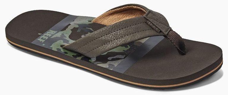 Reef japonki męskie WATERS Brown Camo