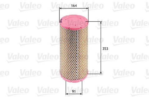 Valeo Filtr powietrza 585620