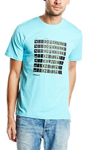 Uhlsport T-Shirt Departure, niebieski, S 100212501_Eisblau_S
