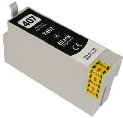DrTusz Tusz Zamiennik 407 do Epson T07U1) Czarny)