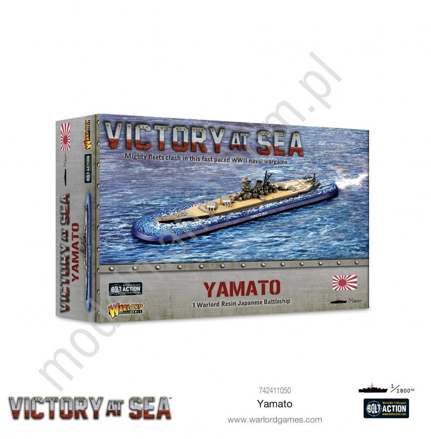 WarlordGames Zwycięstwo na morzu: Yamato  Warlord Games Ltd WarlordGames 742411050