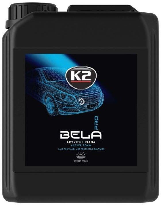 K2 BELA PRO 5L. SUNSET FRESH D0115 PROFESJONALNA PACHNĄCA AKTYWNA PIANA DO POWŁOK CERAMICZNYCH NEUTRALNE PH