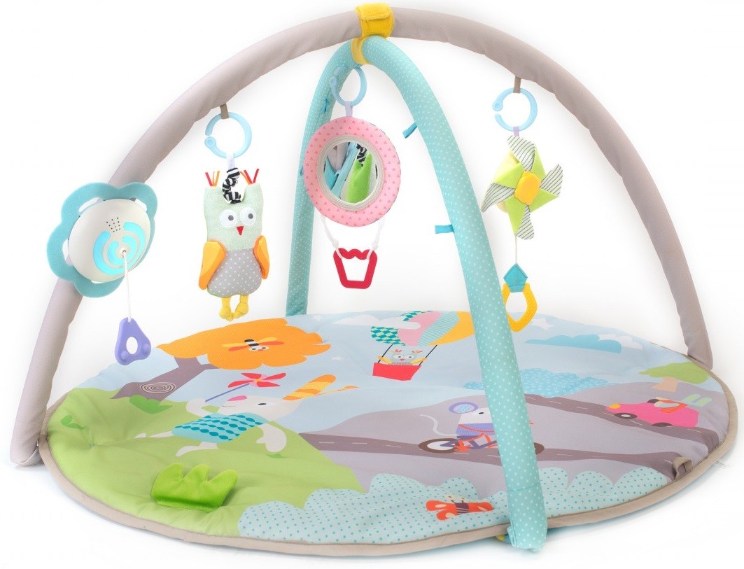 Taf Toys Grająca mata z pałąkiem i muzyką Sowa