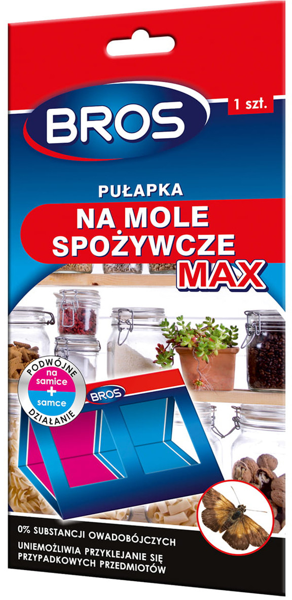 Bros Pułapka na mole spożywcze Max 1 szt.