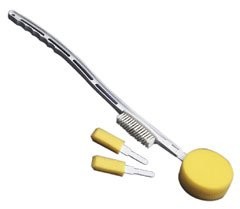 Patterson Medical twardzioszek gąbką, szczotka z nogą i z przodu na palcach gąbką, X 2 091077734