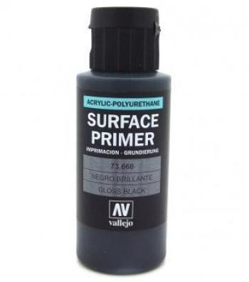 Vallejo Podkład akrylowo-poliuretanowy Gloss Black / 60 ml (Vallejo 74609) Vallejo 73660