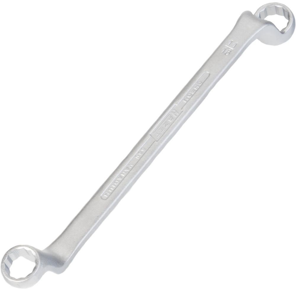 Hazet Klucz oczkowy podwójnyHAZET Klucze oczkowe dwustronne 630A-19/32X11/16 255 mm