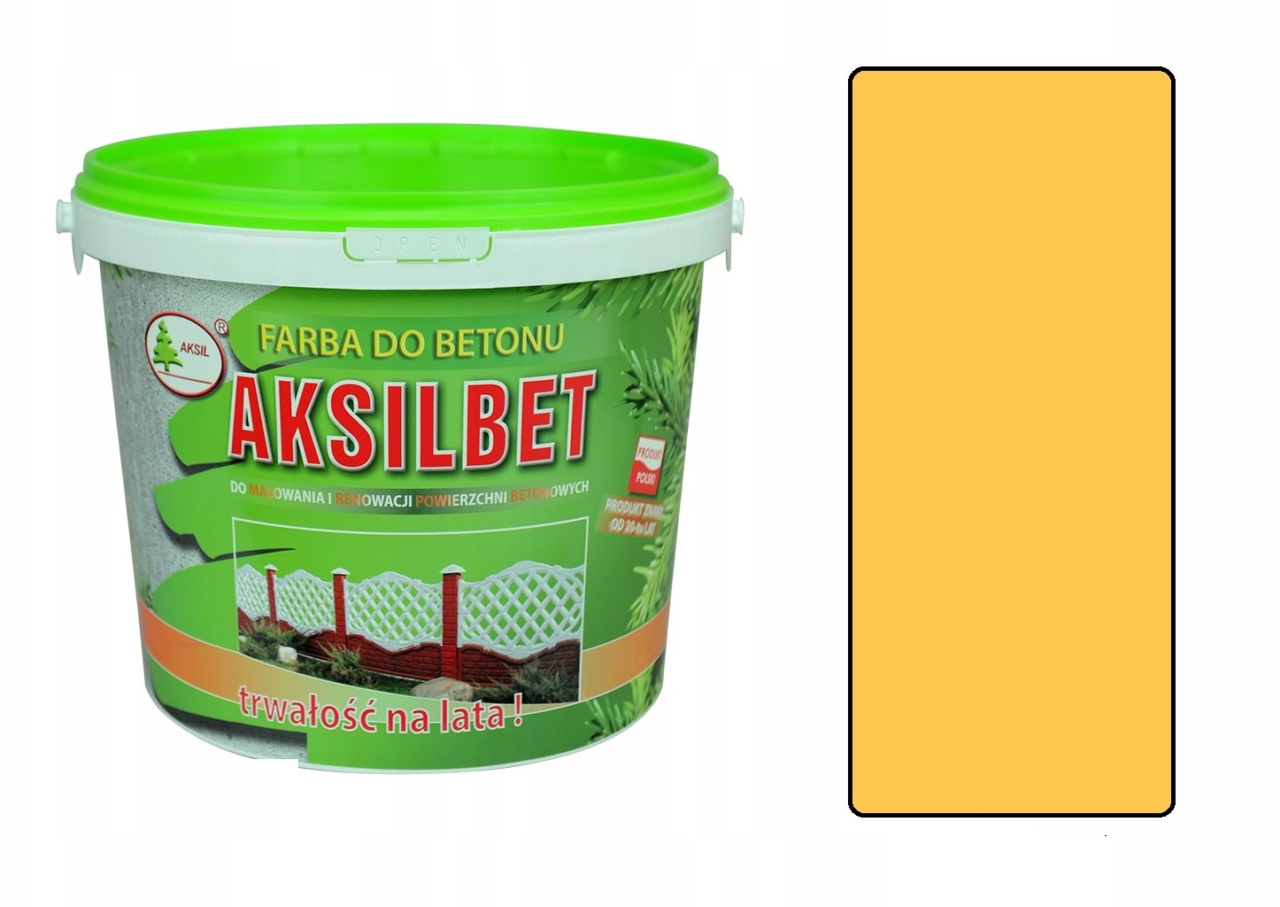 Aksilbet Farba do betonu ogrodzeń 5L piasek Sahary