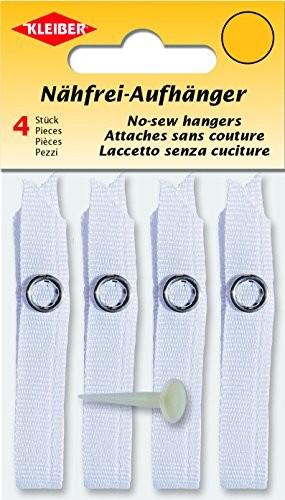 Kleiber Kleiber 70014 wieszak bez szycia, biały 70014