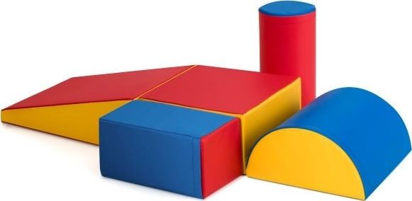 Costway Costway Duże klocki piankowe dla dzieci zestaw 5 szt SP37220RE