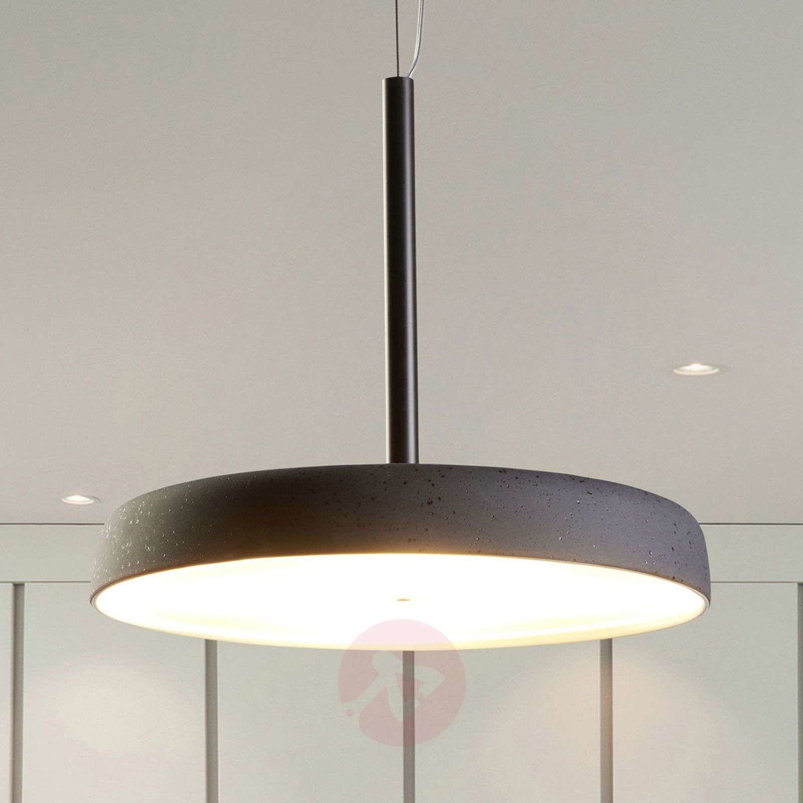 Casablanca Clavio Flat - LED-Keramik-Pendelleuchte