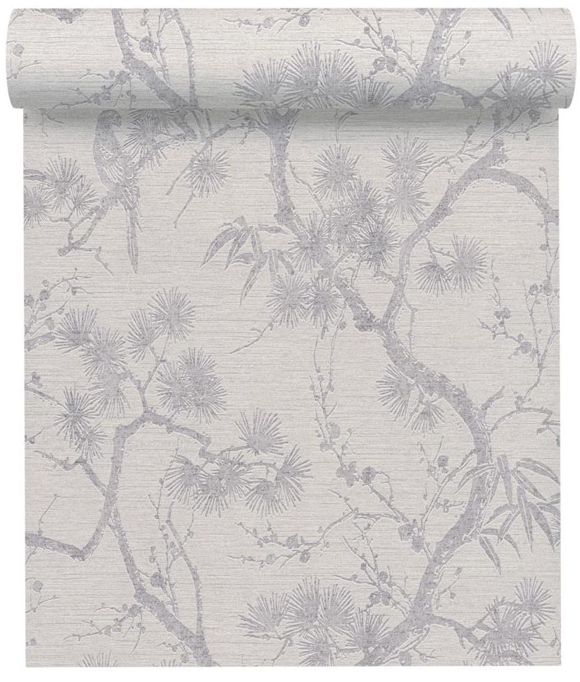 A.S. Creation Tapeta Metropolitan 378673 biała winylowa na flizelinie