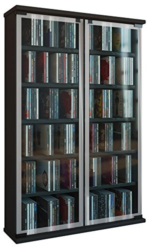 VCM szafka regał regał DVD CD Rack mediów mediów regał drewniany regał stojący meble BluRay meble do przechowywania 