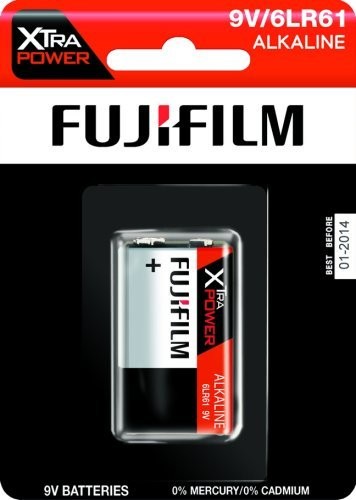 Fujifilm Fuji Xtra Power baterie alkaliczne, 9 V, 1 bateria na opakowanie FAB05