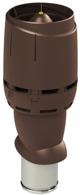 VILPE Kominek wentylacyjny izolowany FLOW 160P/IS/500 Brązowy Specjalistyczny sklep 28 dni na zwrot