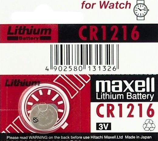 Maxell Bateria litowa CR1216 MA87