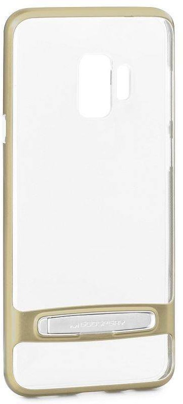 Mercury Dream Bumper - Etui Samsung Galaxy S9 z metalową podstawką (złoty) b2btrade-11310-0